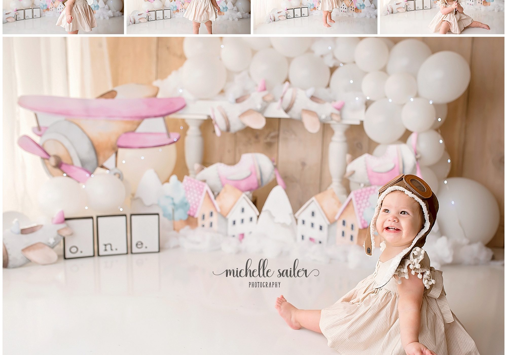 Houston Cake Smash Photography by Michelle Sailer Photography.